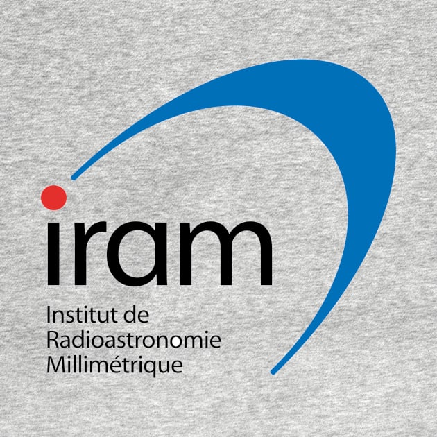 Institut de radioastronomie millimétrique logo by Spacestuffplus